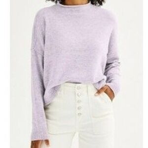 Sonoma Goods For Life Women's Lilac Purple Funnel‎ Neck Soft Sweater XXL